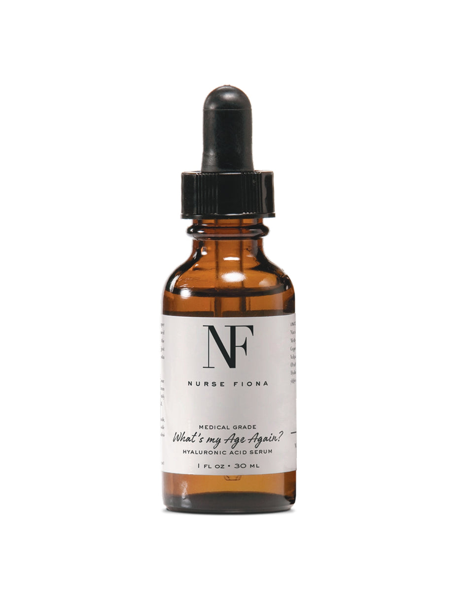 What's My Age Again? - Hyaluronic Acid Serum – Nurse Fiona